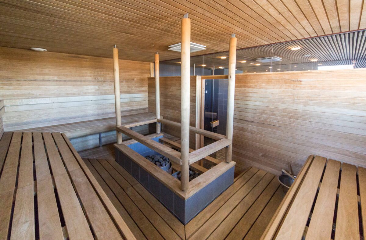Sauna Futura I:n kokoustila Quintassa Vaasa Airport Parkissa